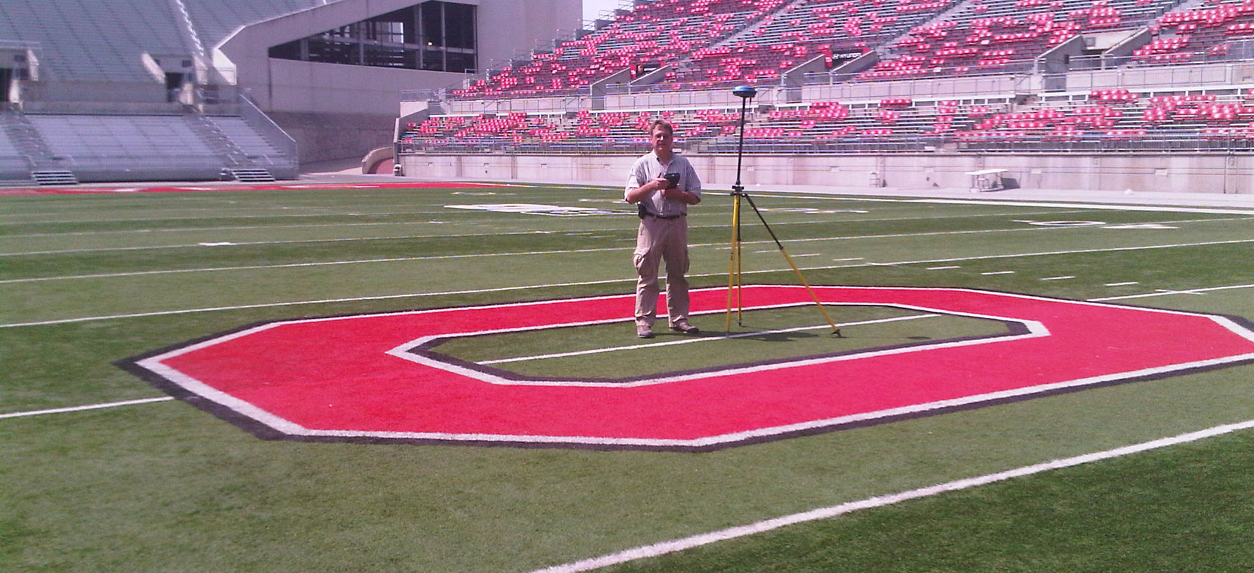 Benchmark Land Surveying OSU Stadium