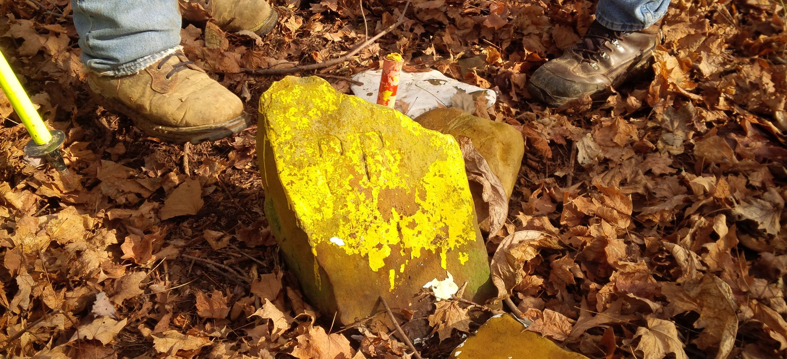 Benchmark Land Surveying Peter Porters Stone